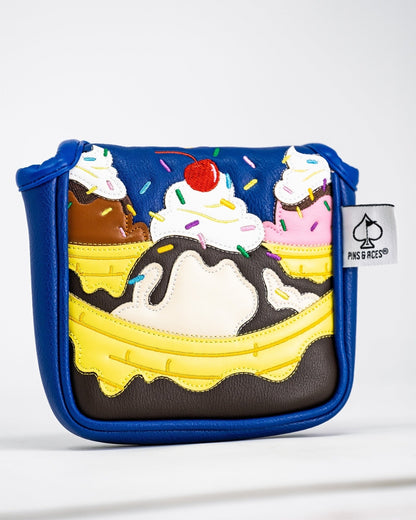 Banana Split - Mallet Putter Cover - Pins and Aces