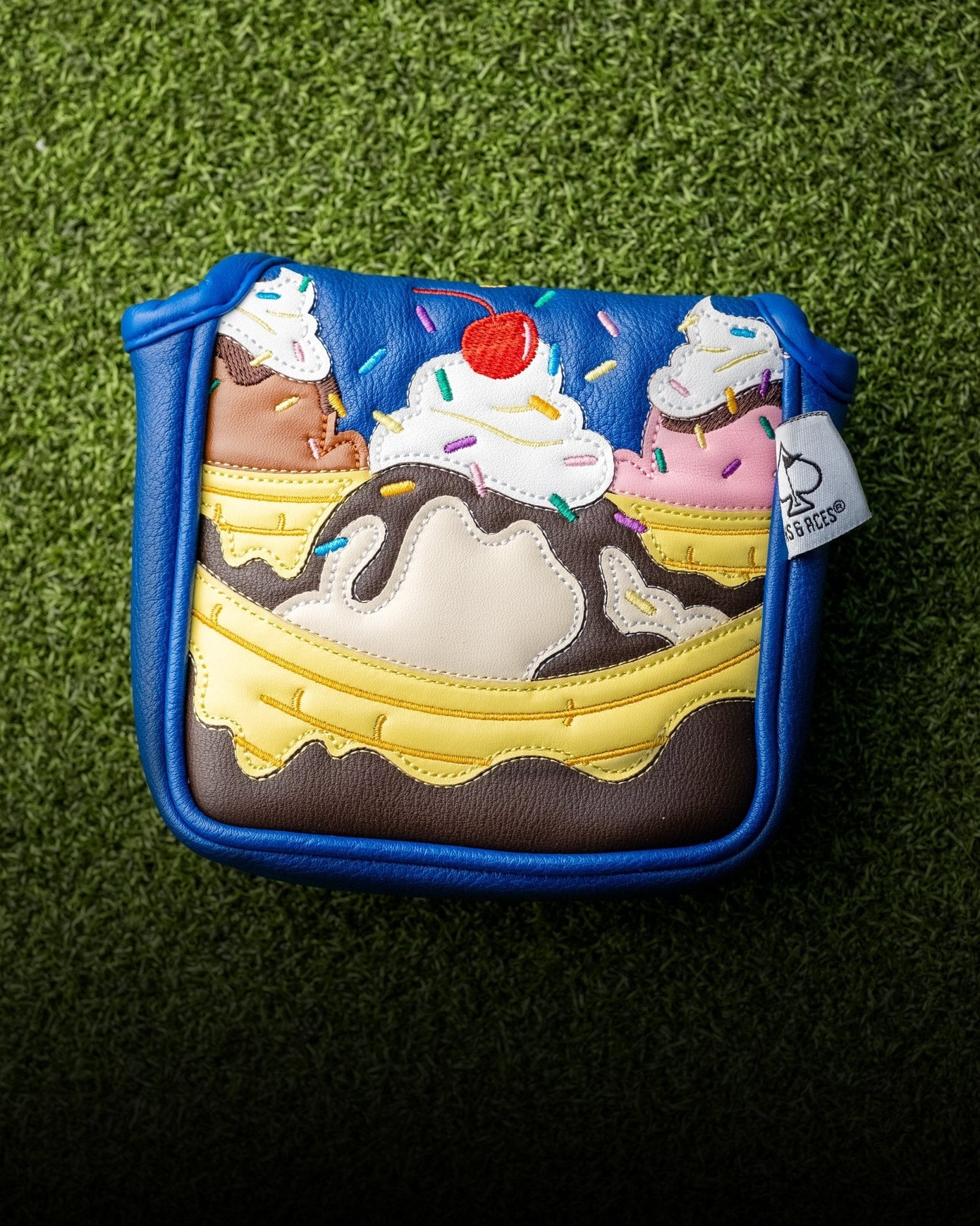 Banana Split - Mallet Putter Cover - Pins and Aces