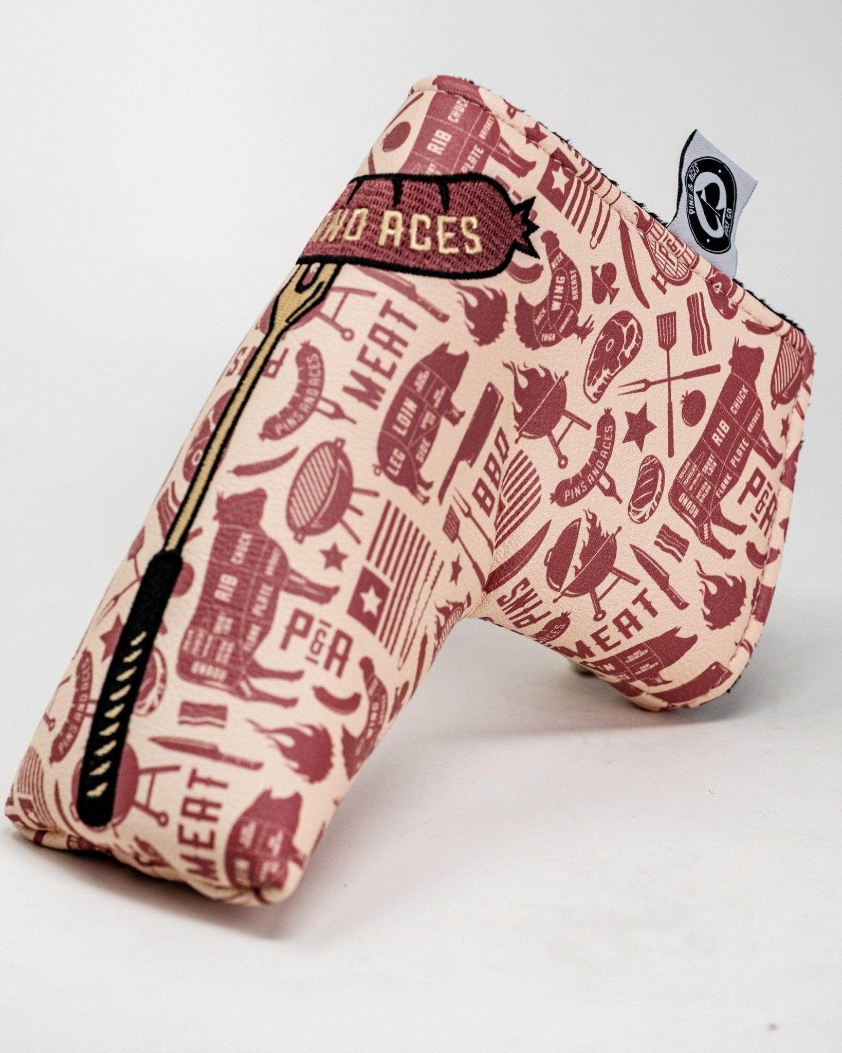 BBQ Links Blade Putter Cover - Pins and Aces