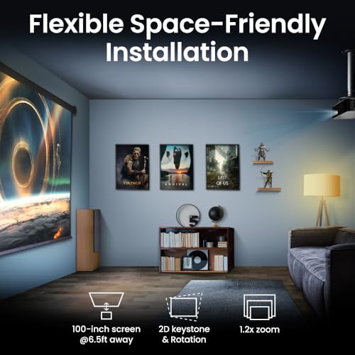 BenQ TK710STi 4K HDR Laser 3200 Lumens Movie and Gaming Short Throw Projector with 4ms Response Time | 240Hz Refresh Rate | HDR10 & HLG - TK710 - 4K Laser 3200 lm 5W Speaker