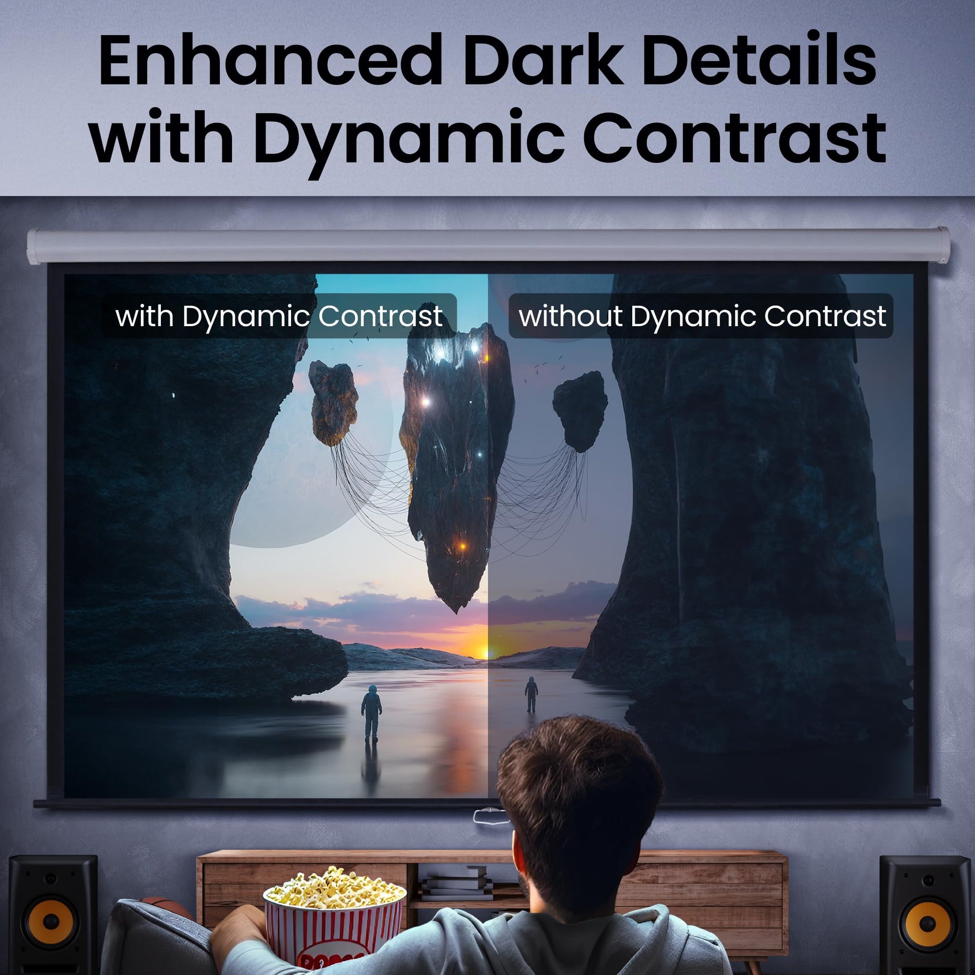 BenQ TK710STi 4K HDR Laser 3200 Lumens Movie and Gaming Short Throw Projector with 4ms Response Time | 240Hz Refresh Rate | HDR10 & HLG - TK710 - 4K Laser 3200 lm 5W Speaker