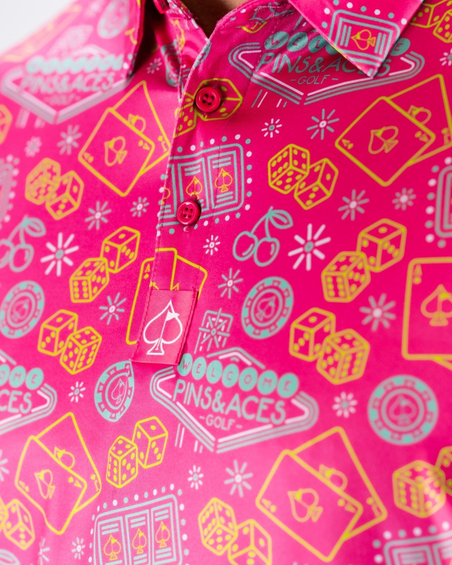 Big Ace Fuchsia - Pins and Aces