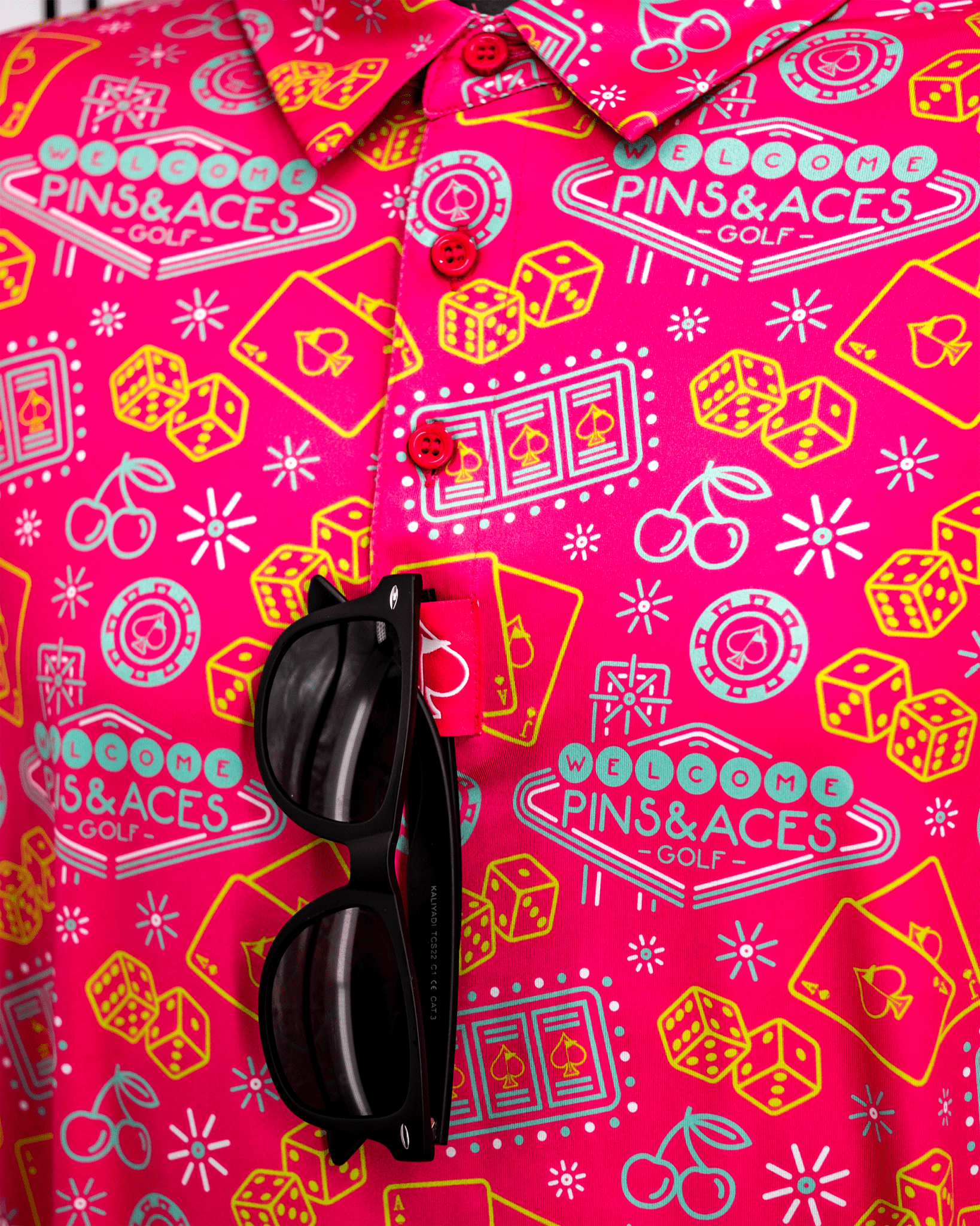 Big Ace Fuchsia - Pins and Aces