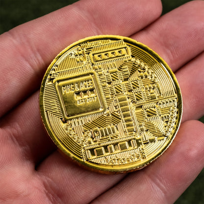 Bitcoin Ball Marker - Pins and Aces