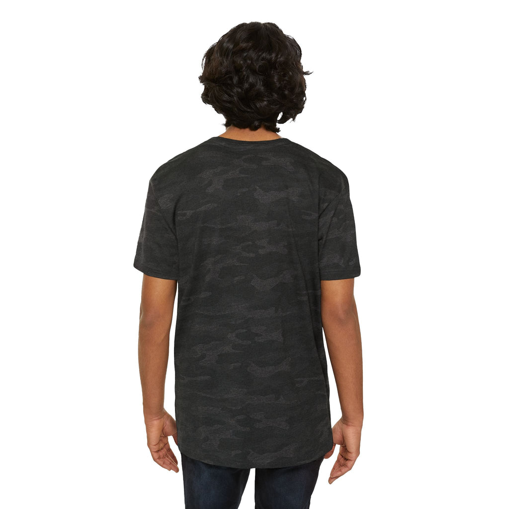 Black Square Black Camo Fine Jersey Tee - Storm Camo - S