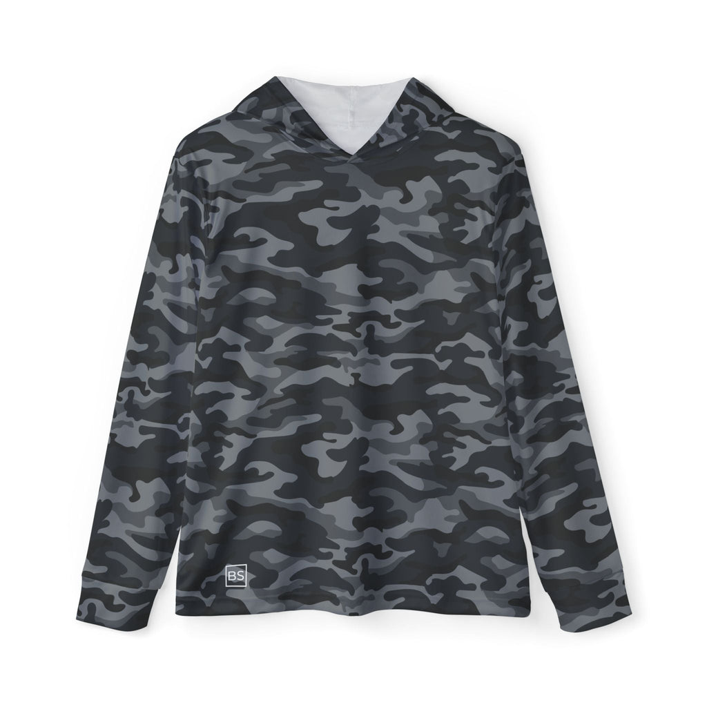 Black Square Black Camo Sports Warmup Hoodie - XS - 