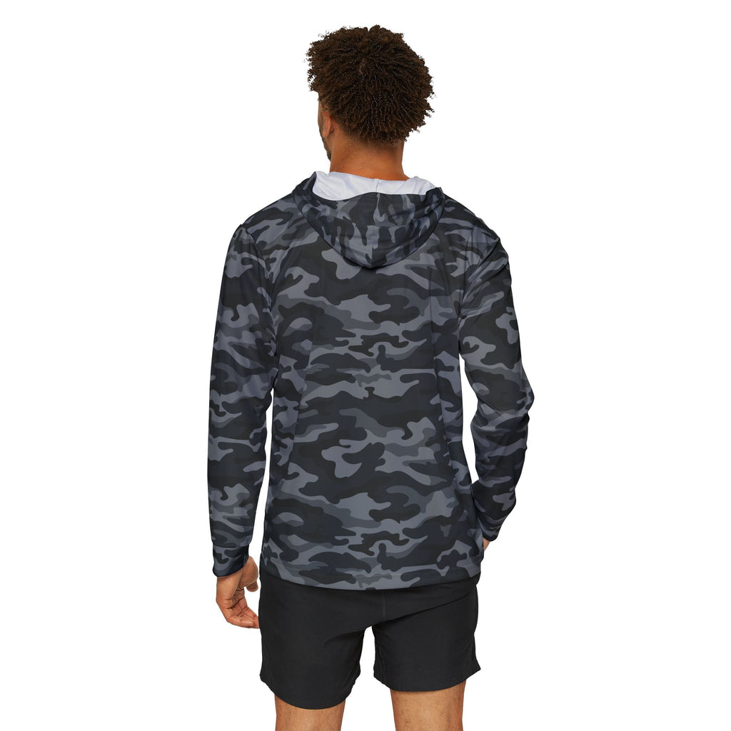 Black Square Black Camo Sports Warmup Hoodie - XS - 