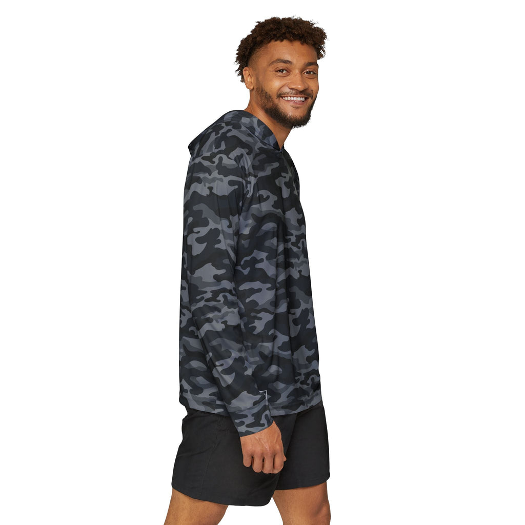 Black Square Black Camo Sports Warmup Hoodie - XS - 