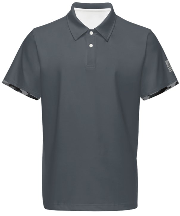 Black Square Golf Armory Men's Classic Fit Stretch Polo Shirt - S - 