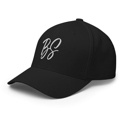 Black Square Golf BS Flexfit Hat - Black - S/M