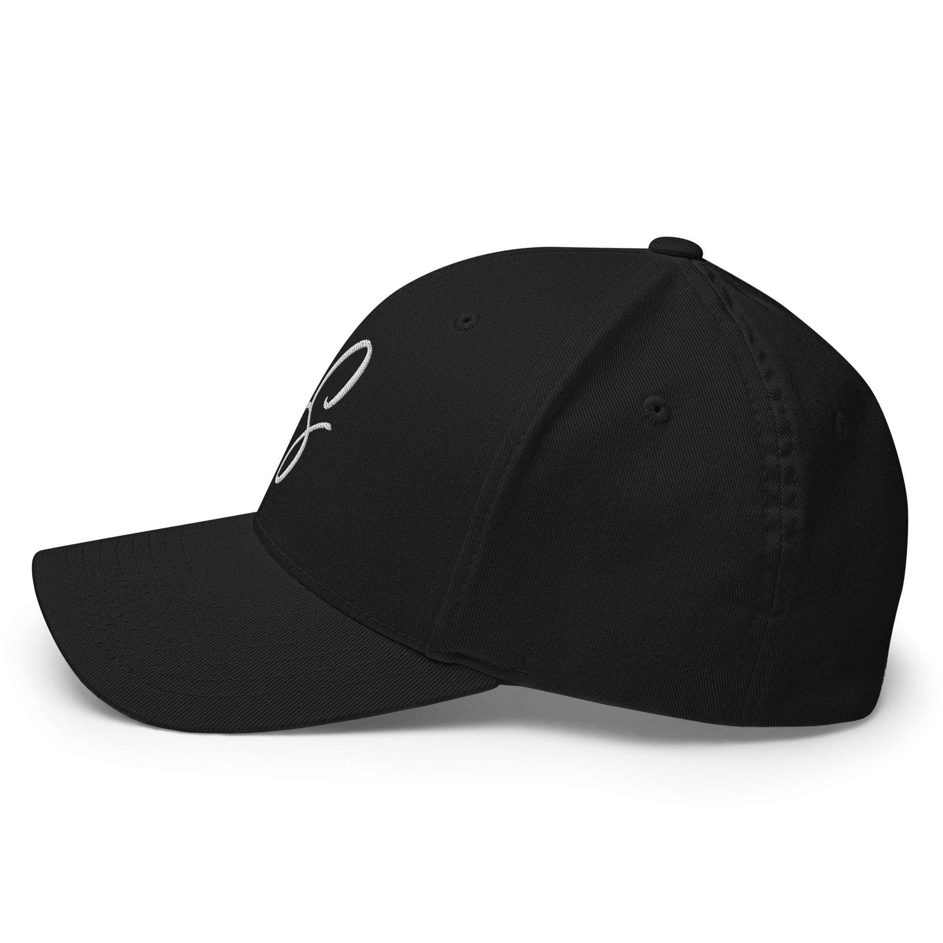 Black Square Golf BS Flexfit Hat - Black - S/M