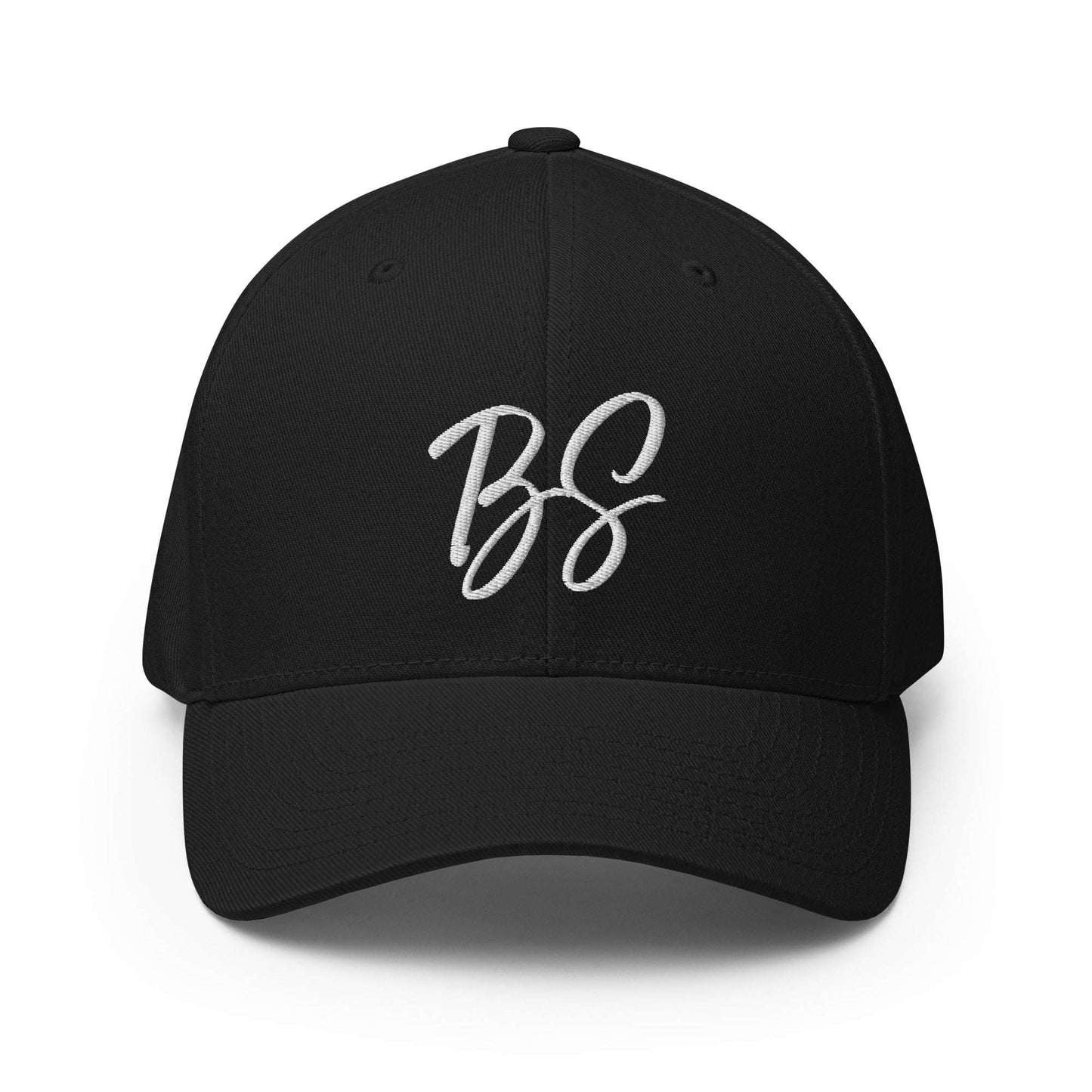 Black Square Golf BS Flexfit Hat - Black - S/M