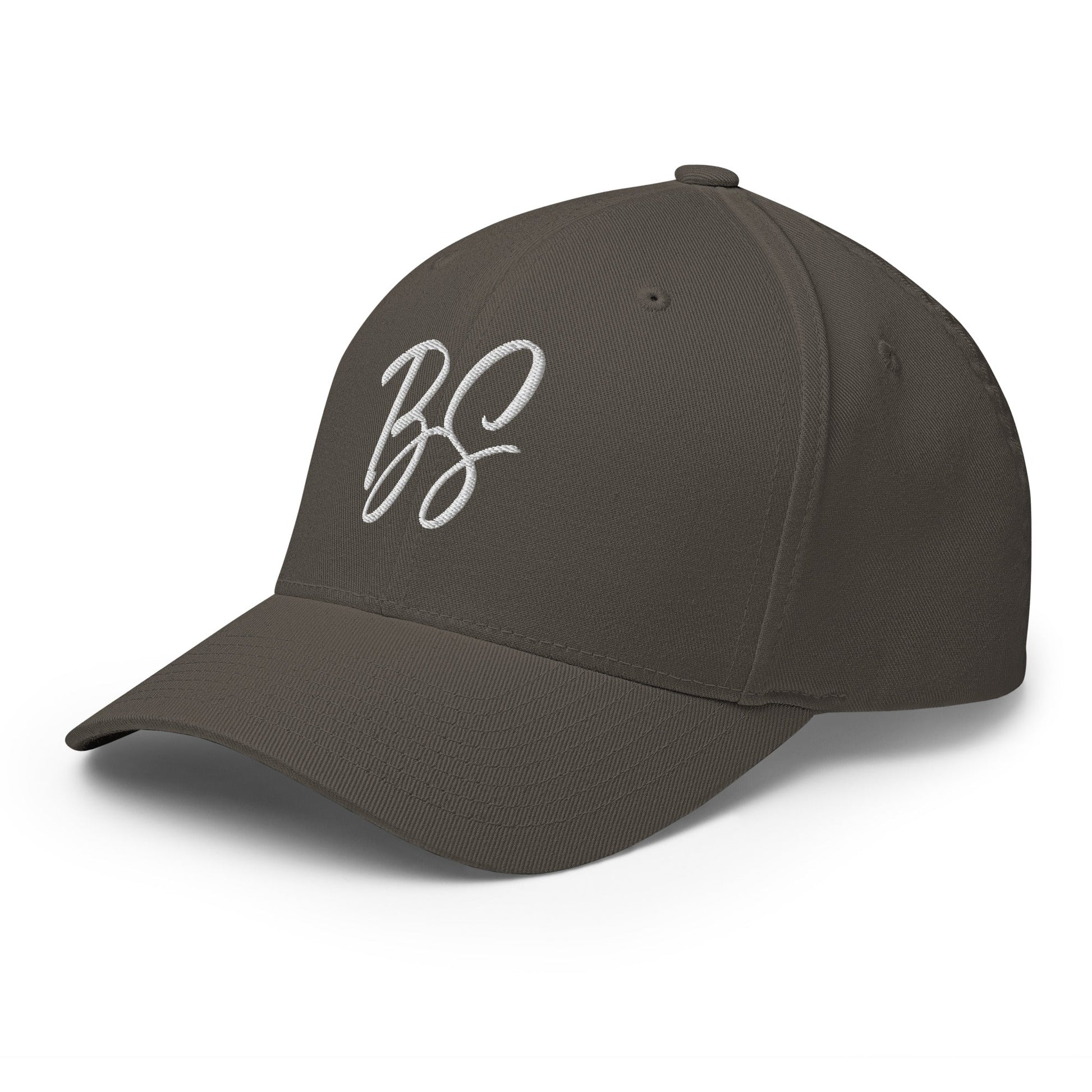 Black Square Golf BS Flexfit Hat - Dark Grey - S/M
