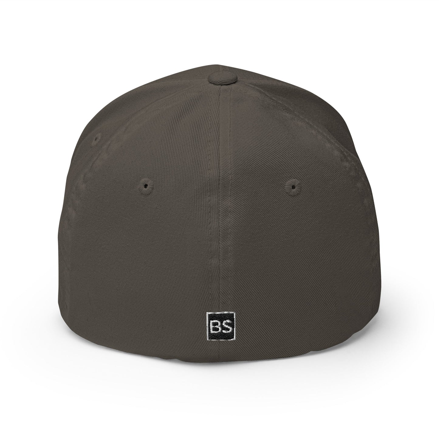 Black Square Golf BS Flexfit Hat - Dark Grey - S/M