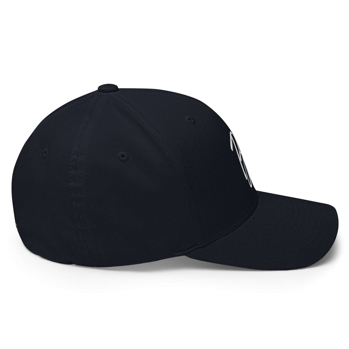 Black Square Golf BS Flexfit Hat - Dark Navy - S/M