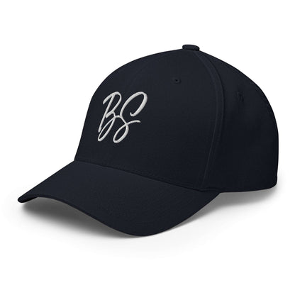 Black Square Golf BS Flexfit Hat - Dark Navy - S/M