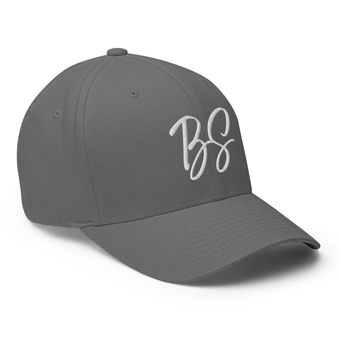Black Square Golf BS Flexfit Hat - Grey - S/M
