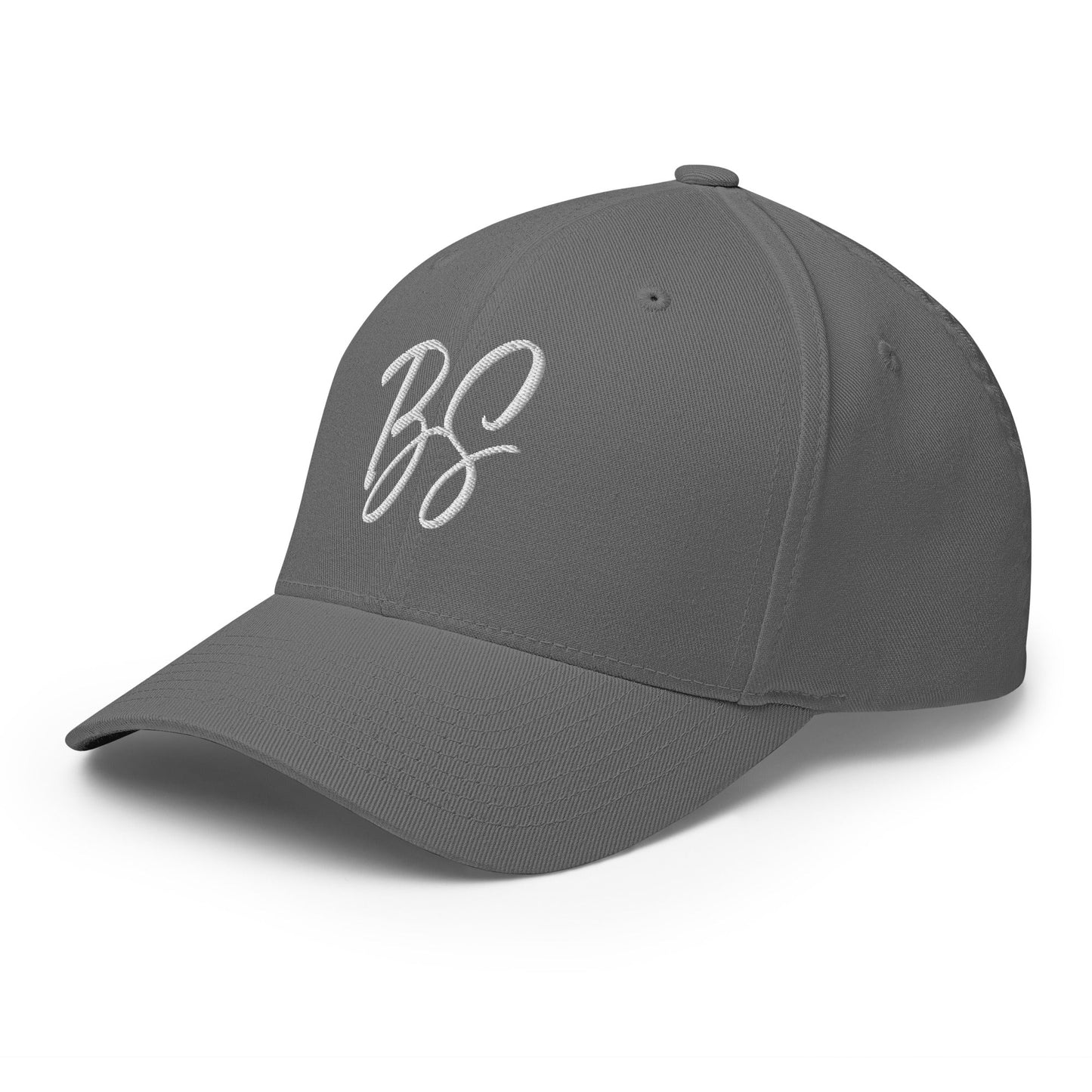 Black Square Golf BS Flexfit Hat - Grey - S/M
