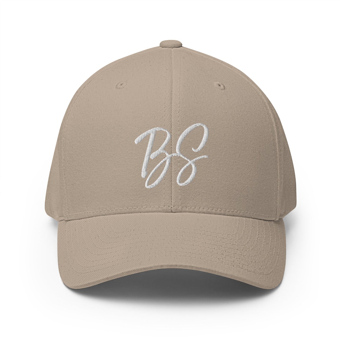 Black Square Golf BS Flexfit Hat - Khaki - S/M