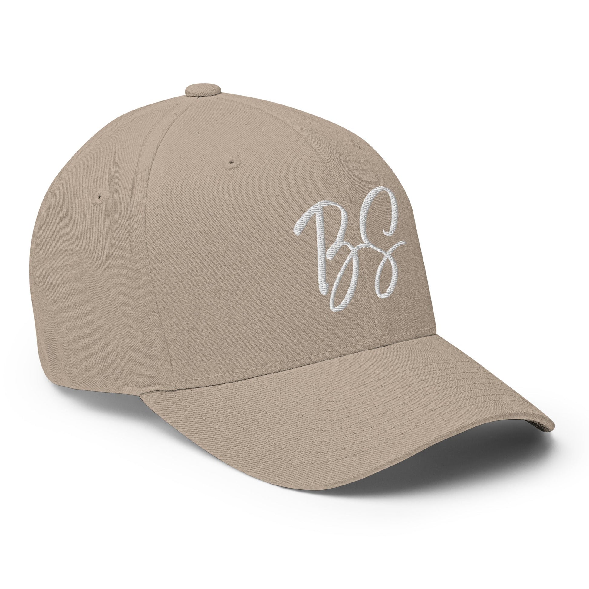 Black Square Golf BS Flexfit Hat - Khaki - S/M