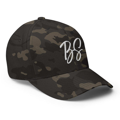 Black Square Golf BS Flexfit Hat - Multicam Black - S/M