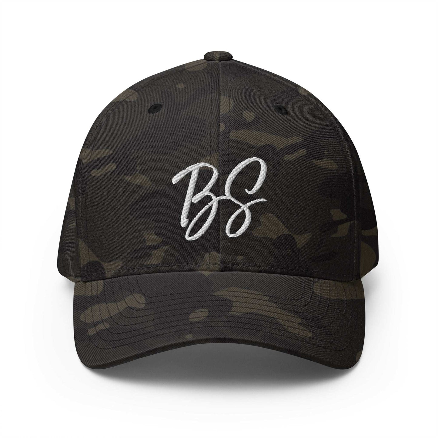 Black Square Golf BS Flexfit Hat - Multicam Black - S/M