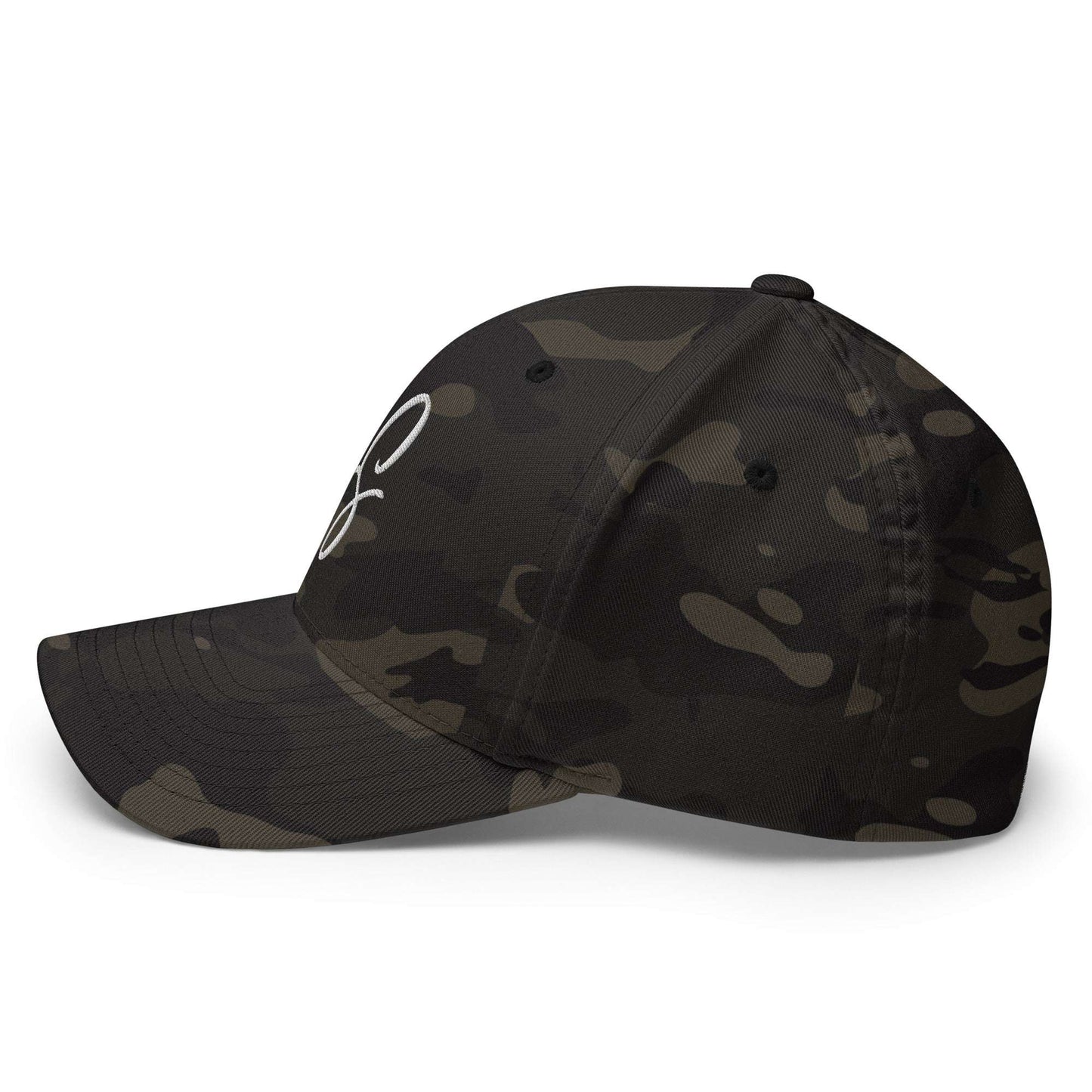Black Square Golf BS Flexfit Hat - Multicam Black - S/M
