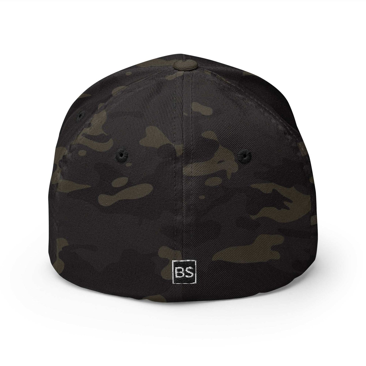 Black Square Golf BS Flexfit Hat - Multicam Black - S/M