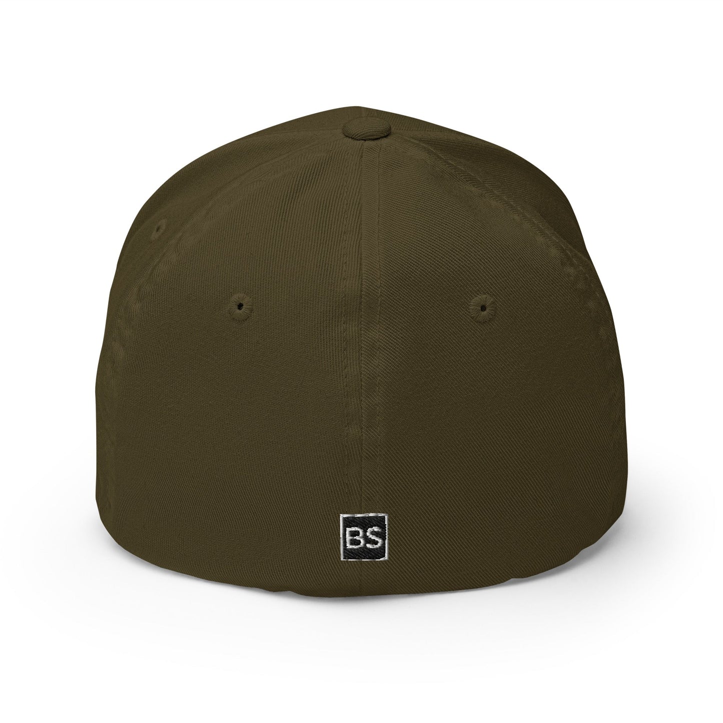 Black Square Golf BS Flexfit Hat - Olive - S/M