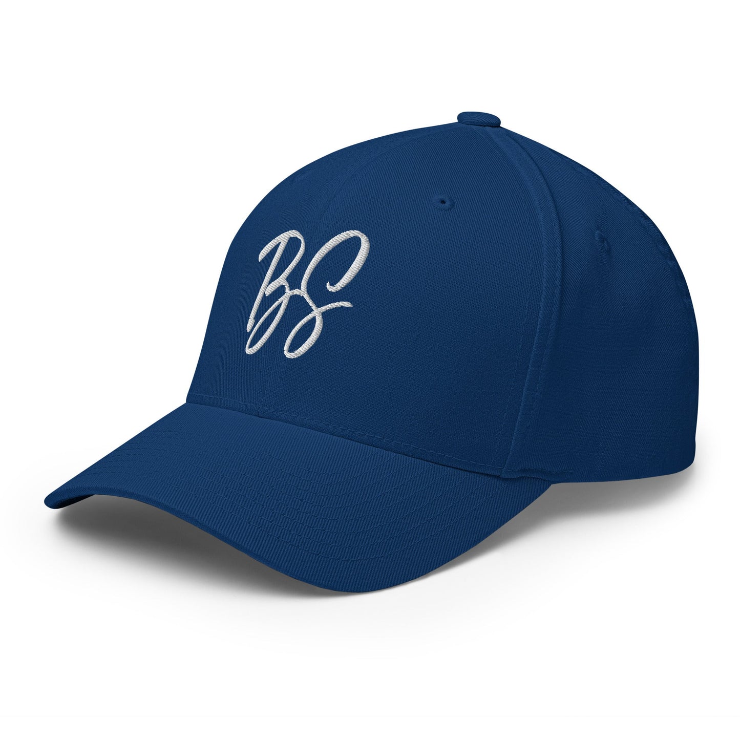 Black Square Golf BS Flexfit Hat - Royal Blue - S/M