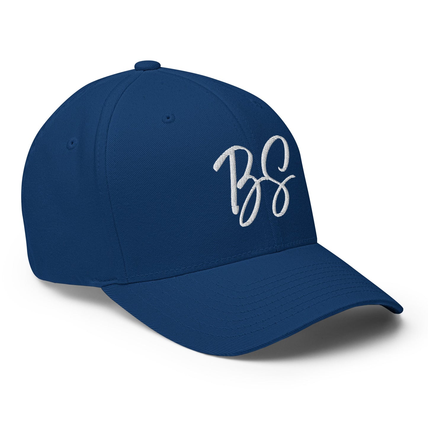 Black Square Golf BS Flexfit Hat - Royal Blue - S/M