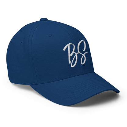 Black Square Golf BS Flexfit Hat - Royal Blue - S/M