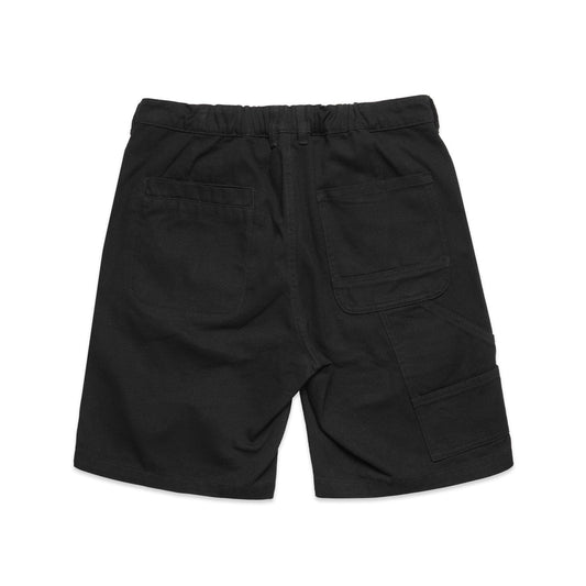 Black Square Golf Canvas Shorts 20" - Black Square Golf