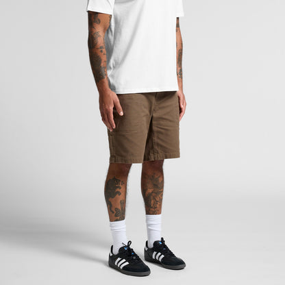 Black Square Golf Canvas Shorts 20" - Black Square Golf