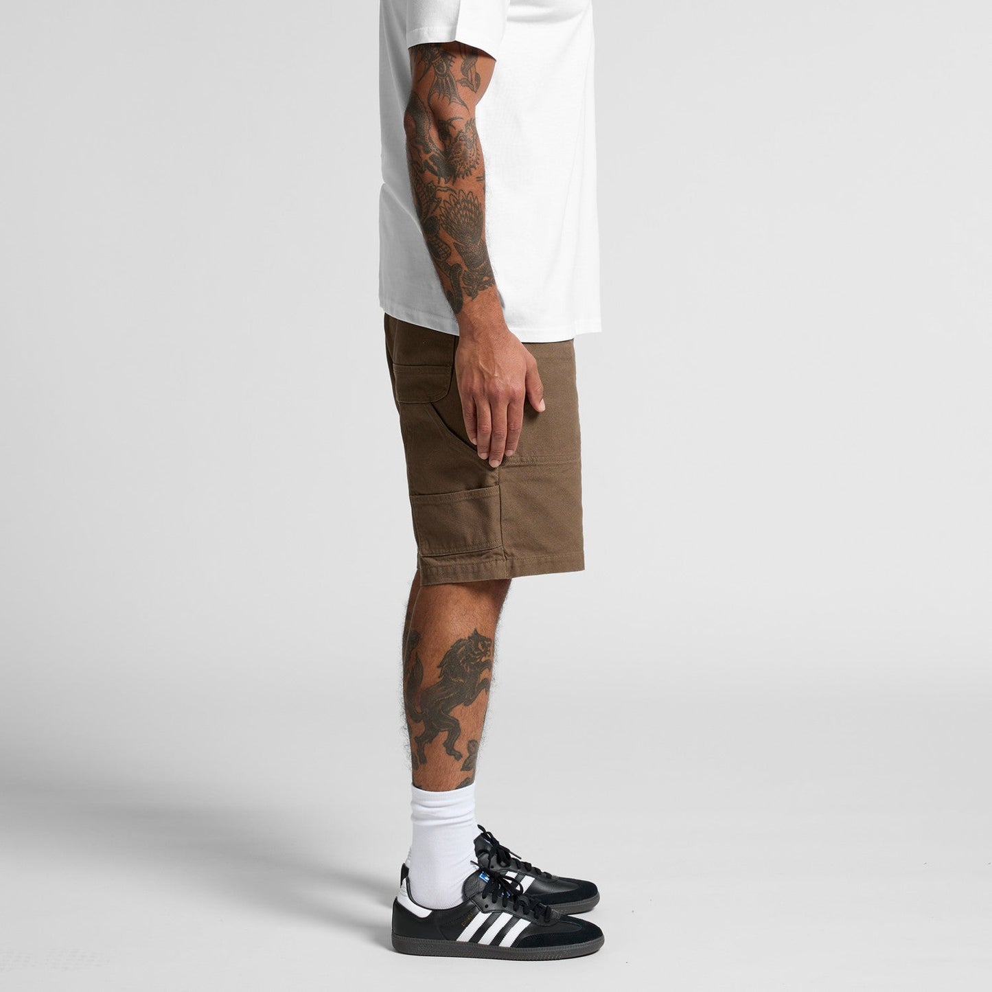 Black Square Golf Canvas Shorts 20" - Black Square Golf