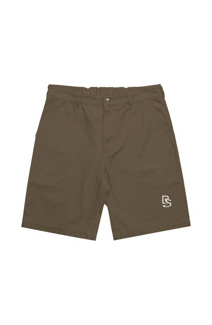Black Square Golf Canvas Shorts 20" - Black Square Golf