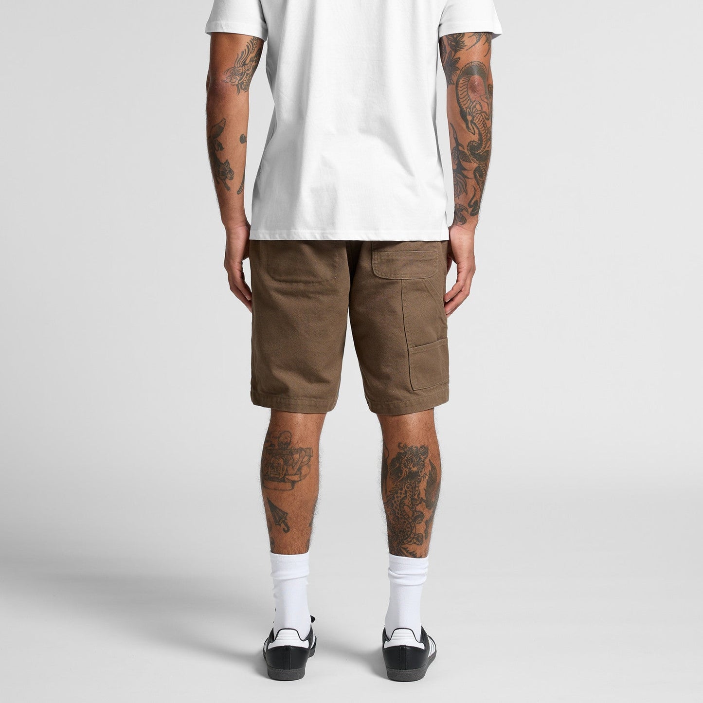 Black Square Golf Canvas Shorts 20" - Black Square Golf