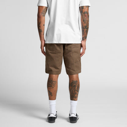 Black Square Golf Canvas Shorts 20" - Black Square Golf