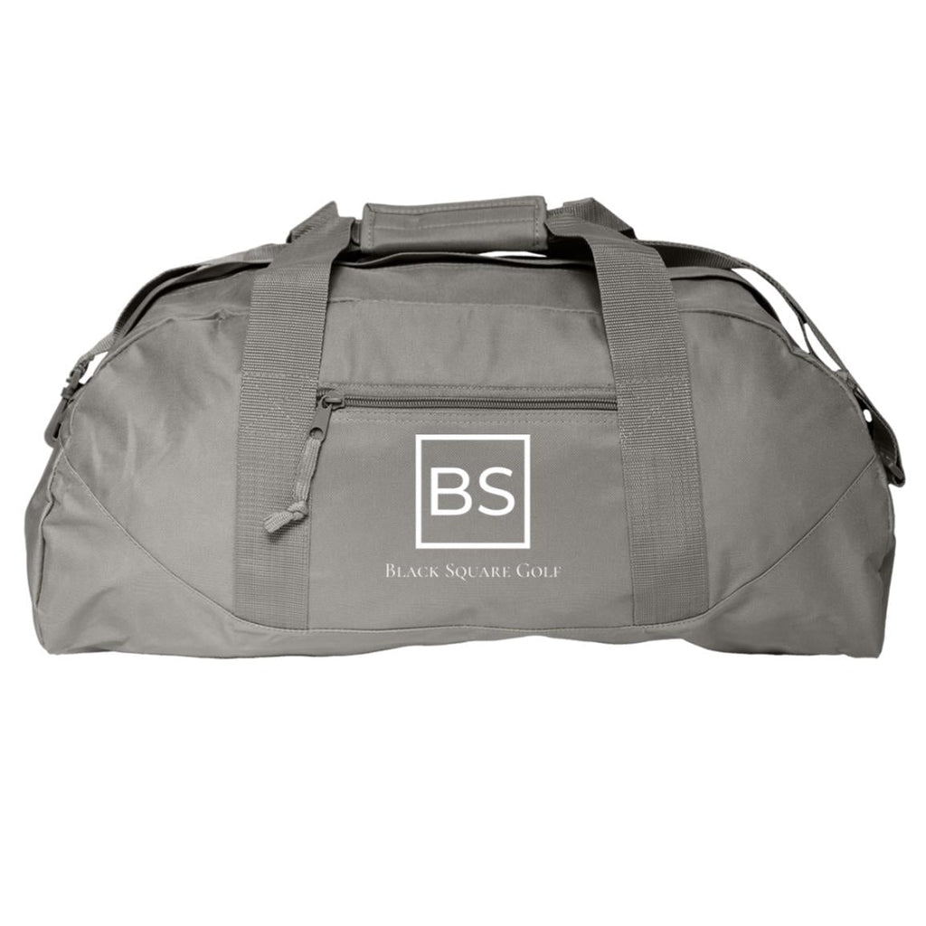 Black Square Golf Game Day Large Square Duffel - Grey - One Size