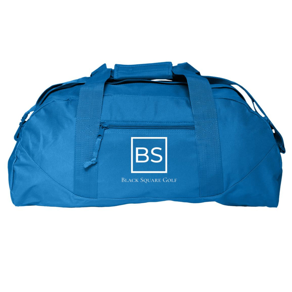 Black Square Golf Game Day Large Square Duffel - Royal - One Size