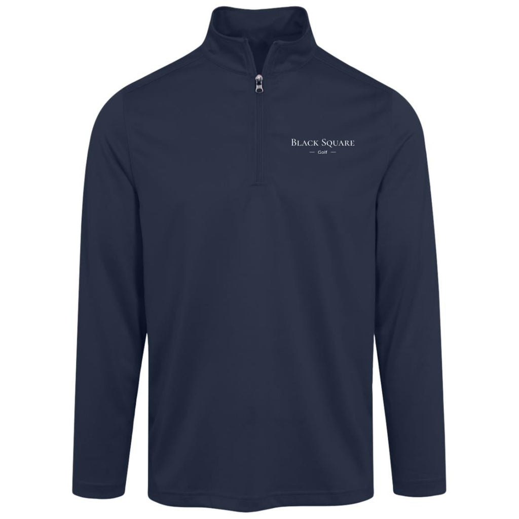 Black Square Golf Men's Advantage Plus Quarter Zip - Dark Navy - S