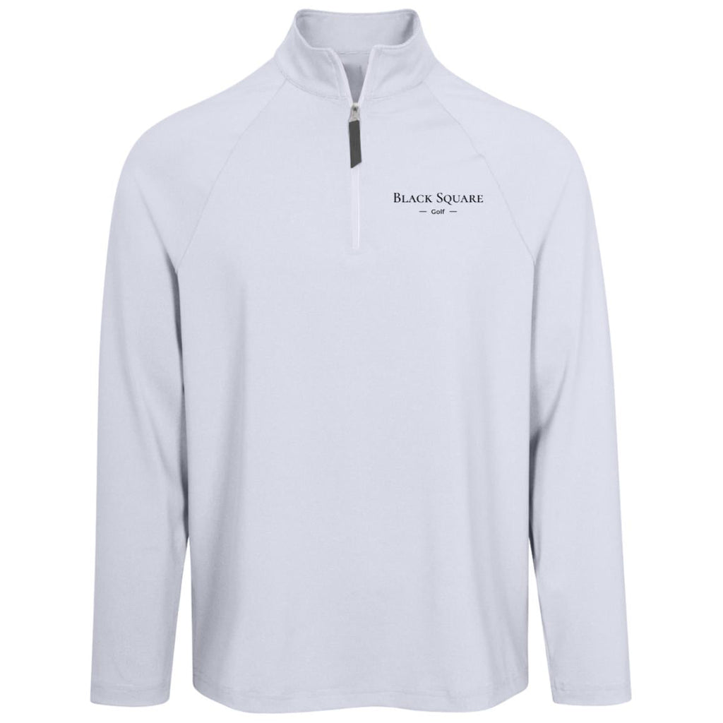 Black Square Golf Men's Clubhouse Quarter Zip - Navy - S