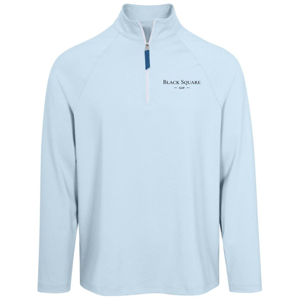 Black Square Golf Men's Clubhouse Quarter Zip - Ocean Blue - S