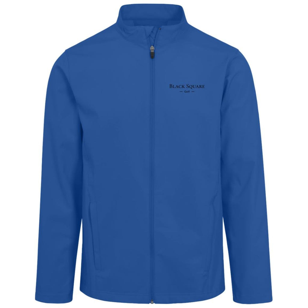 Black Square Golf Men's Leader Soft Shell Jacket - Royal - S