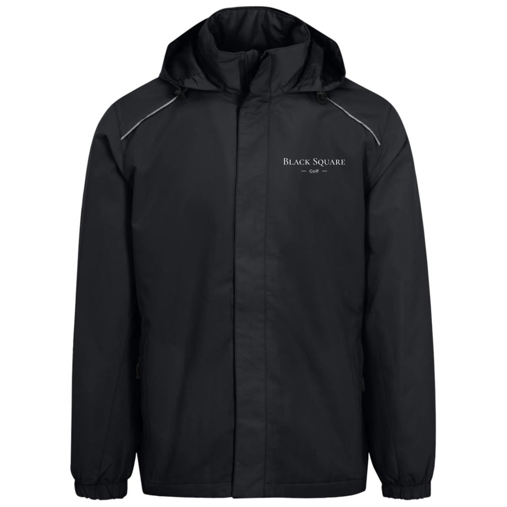 Black Square Golf Men's Profile Fleece Lined Jacket - Black - S