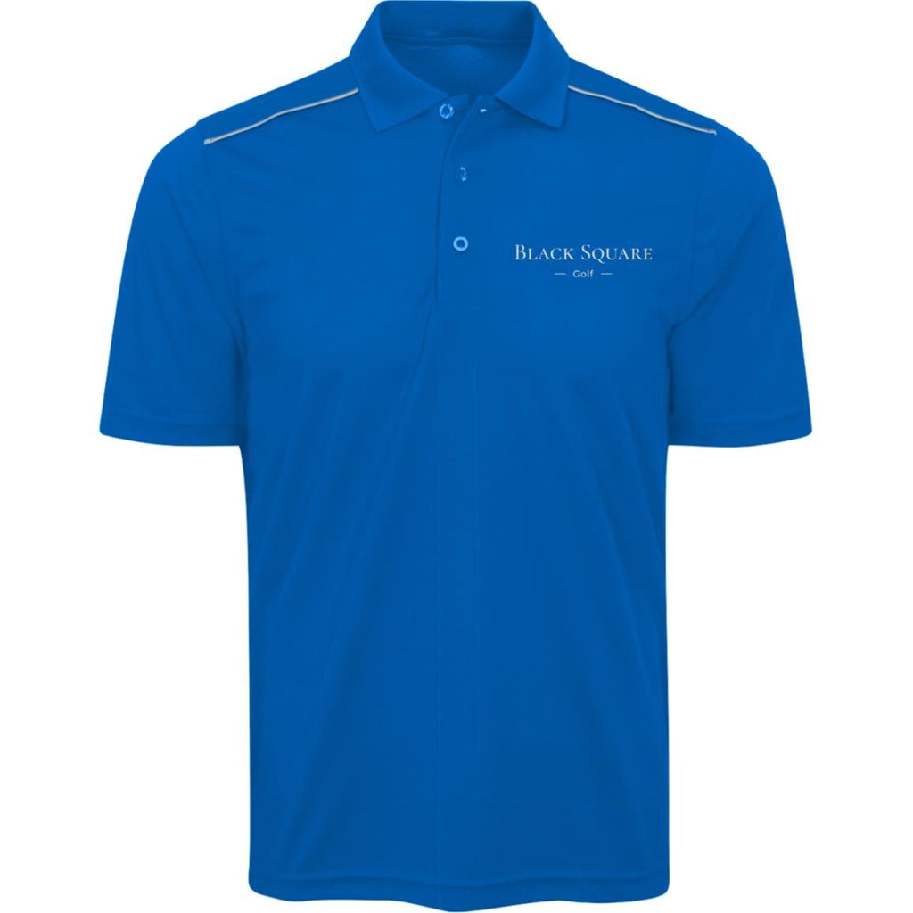 Black Square Golf Men's Radiant Pique Polo - True Royal - S