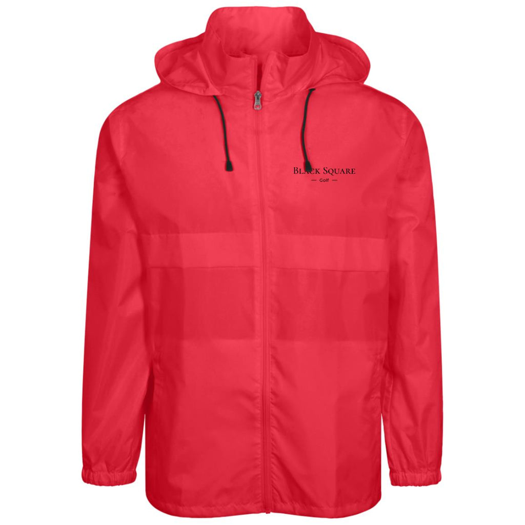 Black Square Golf Men's Zone Protect Lightweight Jacket - Red - S