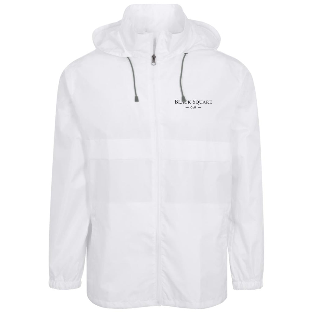 Black Square Golf Men's Zone Protect Lightweight Jacket - White - S