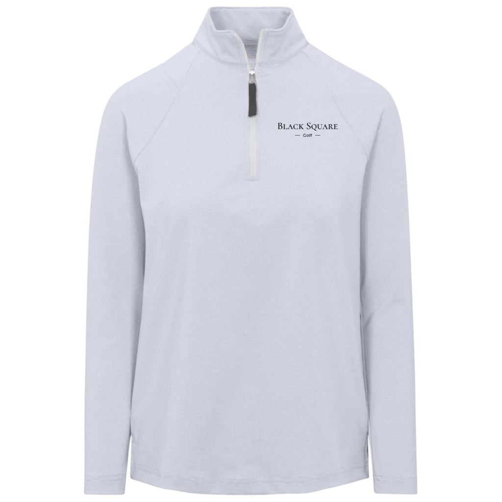 Black Square Golf Women's Clubhouse Quarter Zip - Navy - X - Small