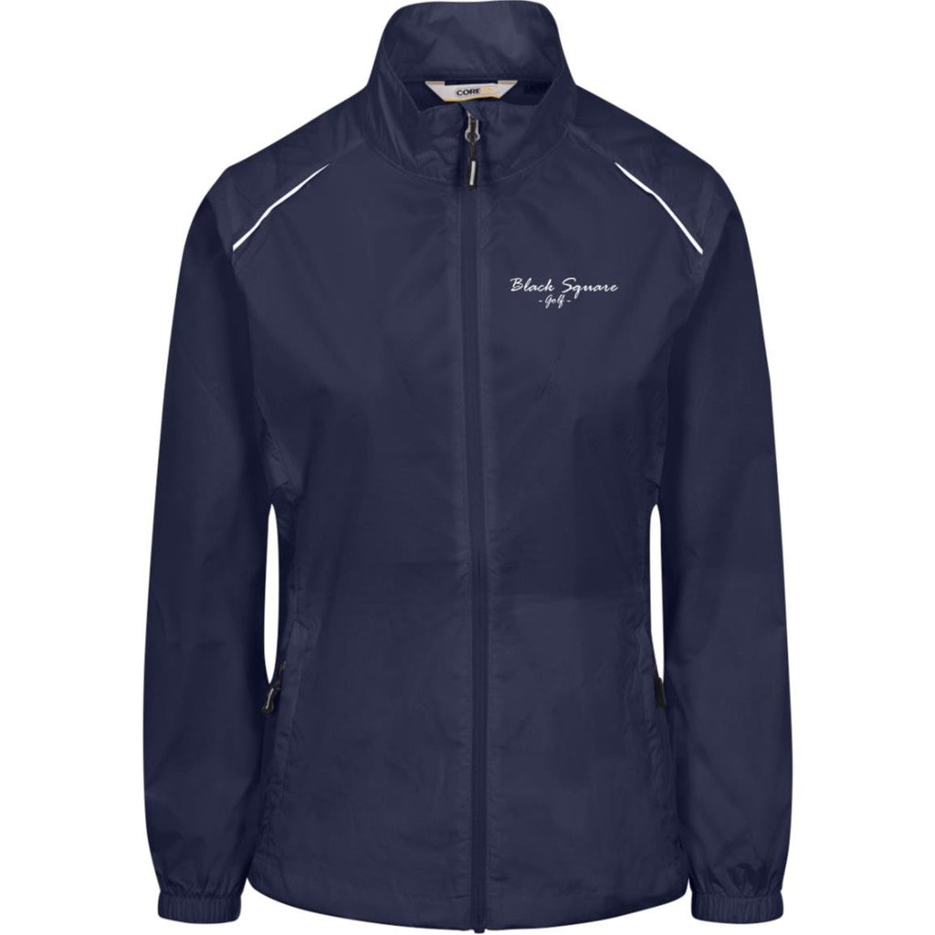 Black Square Golf Women's Techno Lite Jacket - Classic Navy - X - Small